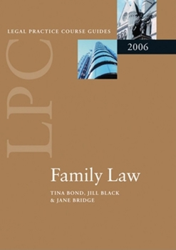 Paperback Lpc Family Law 2006 Book