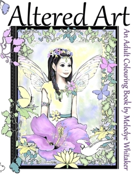 Paperback Altered Art: Adult Coloring Book