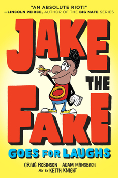 Hardcover Jake the Fake Goes for Laughs Book