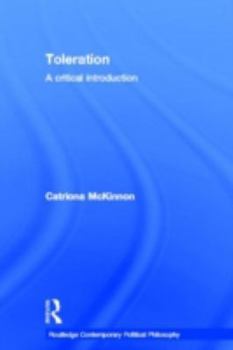 Hardcover Toleration: A Critical Introduction Book