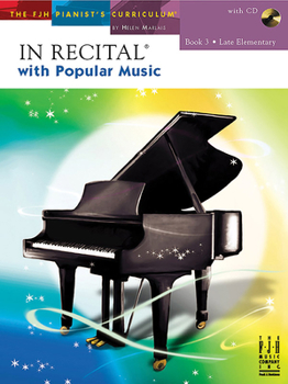 Paperback In Recital(r) with Popular Music, Book 3 Book