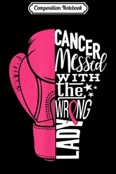 Composition Notebook: Breast Cancer Awareness Boxing Glove Journal/Notebook Blank Lined Ruled 6x9 100 Pages