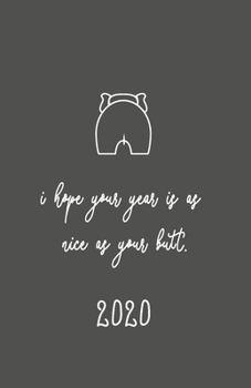 2020: Planner | Simple Elephant Agenda Book | Gray Organizer | Funny Romantic Quote