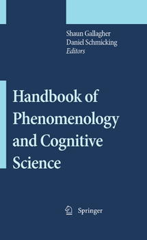 Paperback Handbook of Phenomenology and Cognitive Science Book
