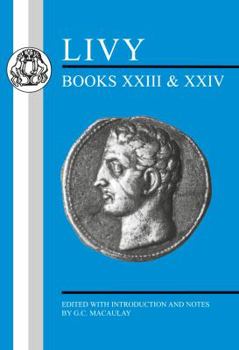 Paperback Livy: Books XXIII-XXIV Book