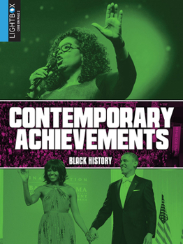 Library Binding Contemporary Achievements Book