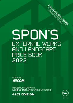 Hardcover Spon's External Works and Landscape Price Book 2022 Book