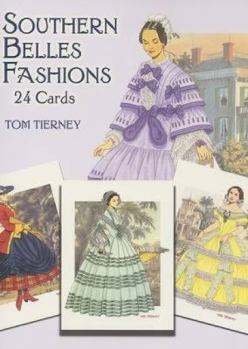 Paperback Southern Belles Fashions: 24 Cards Book