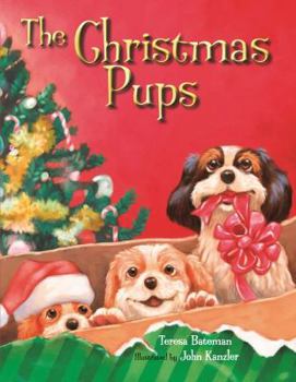 Hardcover The Christmas Pups Book
