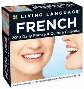Calendar Living Language: French 2019 Day-To-Day Calendar Book