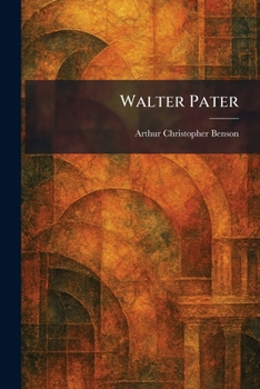 Paperback Walter Pater Book