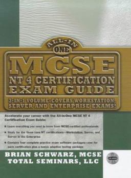 Hardcover All-In-One MCSE NT 4.0 Certification Exam Guide [With Contains One of a Kind NT Simulator...] Book
