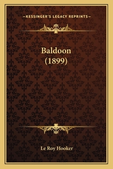 Paperback Baldoon (1899) Book