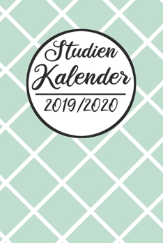 Studien Kalender 2019 / 2020: Semesterplaner 2019 2020 | Studienplaner A5, Semesterkalender, Timer, Uni Planer (German Edition)