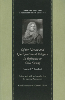 Hardcover Of the Nature and Qualification of Religion in Reference to Civil Society Book