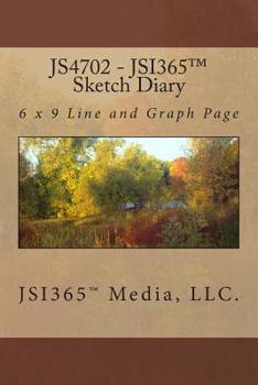Paperback JS4702 - JSI365(TM) Sketch Diary 6 x 9 Line and Graph Page Book