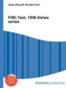 Paperback Fifth Test, 1948 Ashes Series Book