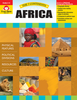 Paperback 7 Continents: Africa, Grade 4 - 6 Teacher Resource Book