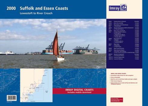 Paperback Suffolk & Essex Coasts Chart Pack by Imray Book