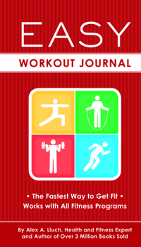 Spiral-bound Easy Workout Journal Book