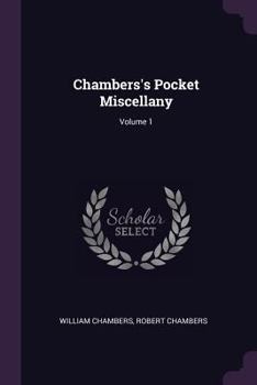 Paperback Chambers's Pocket Miscellany; Volume 1 Book