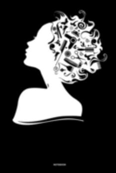 Notebook: Gift For Hairdresser ( 120 Pages Blank Lined 6x9)