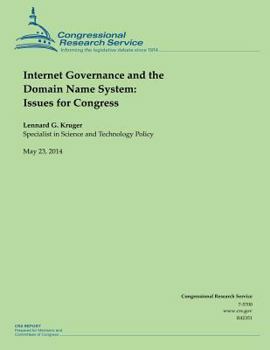 Paperback Internet Governance and the Domain Name System: Issues for Congress Book
