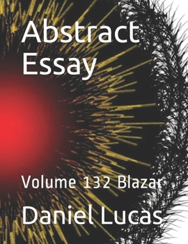 Paperback Abstract Essay: Volume 132 Blazar Book