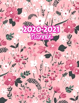 2020-2021 Planner: Two Year Calendar Organizer and Goal Journal | January 2020 - December 2021 Daily, Weekly and Monthly Planner Book with Back Sticker Expression Wall for 2 Years | Design Code 909896