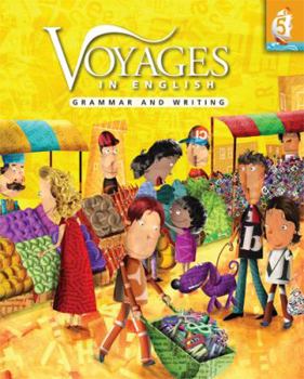 Hardcover Voyages in English Grade 5 Student Edition, Volume 5: Grammar and Writing Book