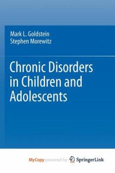 Paperback Chronic Disorders in Children and Adolescents Book