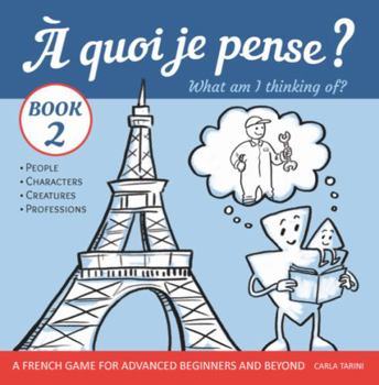 Paperback À quoi je pense? Livre 2: What am I thinking of? Book 2 (À quoi je pense? / What am I thinking of?) (French Edition) [French] Book