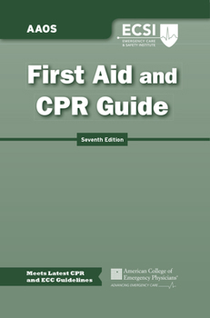 Paperback First Aid and CPR Guide Book