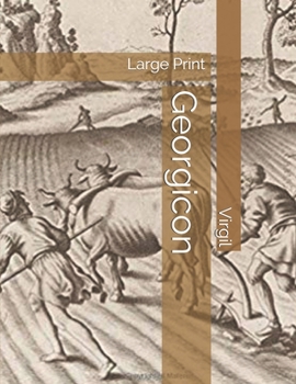 Paperback Georgicon: Large Print Book
