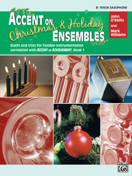 Paperback Accent on Christmas and Holiday Ensembles (Accent on Achievement) Book