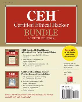 Paperback Ceh Certified Ethical Hacker Bundle, Fourth Edition [With Access Code] Book