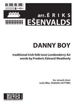 Paperback Danny Boy for Mixed Choir (Soprano/Baritone Solo, Ssaaaa, Ssttbb): Choral Octavo Book