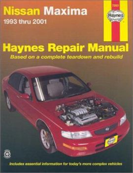 Paperback Haynes Nissan Maxima Automotive Repair Manual: 1993 Thru 2001 Book