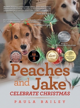 Hardcover Peaches and Jake Celebrate Christmas Book