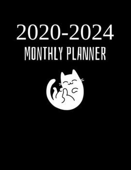 Cute Cat 2020-2024 Monthly Planner: Five year 60 Months Calendar Organizer Planner For your Agenda Schedule and Goal