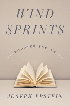 Hardcover Wind Sprints: Shorter Essays Book