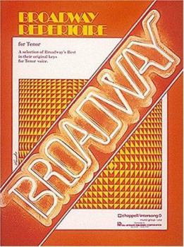 Paperback Broadway Repertoire for Tenor Book