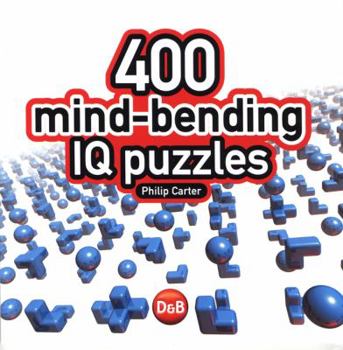 Paperback 400 Mind-Bending IQ Puzzles Book