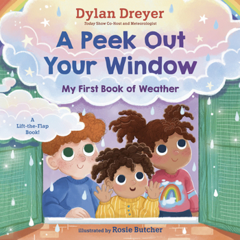 Board book A Peek Out Your Window: My First Book of Weather: A Lift-The-Flap Book