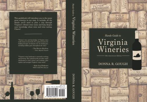 Paperback Handy Guide to Virginia Wineries: 10th Anniversary Edition Book