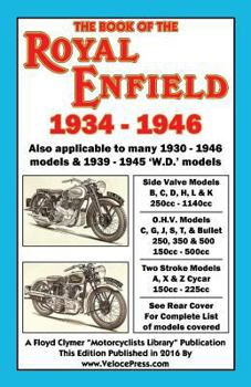Paperback Book of the Royal Enfield 1934-1946 Book