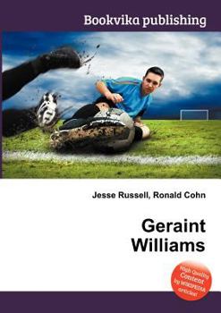 Paperback Geraint Williams Book