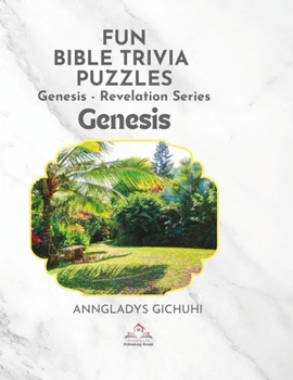 Paperback Fun Bible Trivia Puzzles: Genesis - Revelation Series: Genesis Book