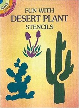 Paperback Fun with Desert Plants Stencils Book