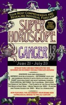 Paperback Super Horoscopes 1999: Cancer Book